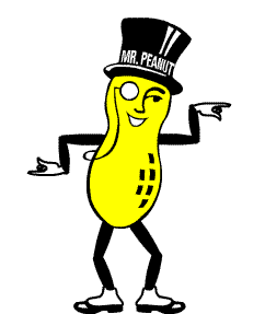 Dancing peanut