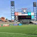 Gabe Kapler at AT&T Park