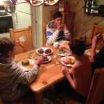 Kids around the table