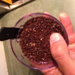 Dipping Coffee Grounds